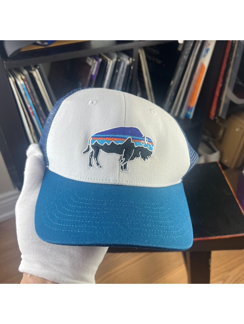 Vintage Patagonia Buffalo Snapback Hat Trucker